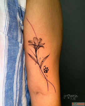 Floral Tattoo Designs Best Tattoo Studio Tattoo Studio in Chetpet - Irezumi Tattoo Studio