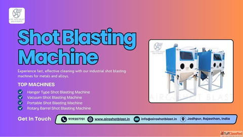 Upgrade Your Workshop with the Latest Shot Blasting Machine