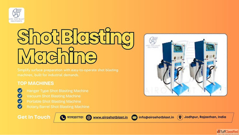 Upgrade Your Workshop with the Latest Shot Blasting Machine