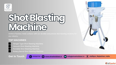 Trusted Shot Blasting Machine Manufacturer - Airo Shot Blast Equipments