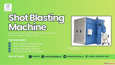 Trusted Shot Blasting Machine Manufacturer - Airo Shot Blast Equipments