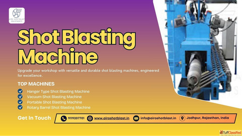 Trusted Shot Blasting Machine Manufacturer - Airo Shot Blast Equipments