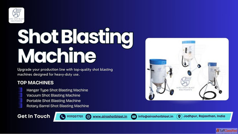 Trusted Shot Blasting Machine Manufacturer - Airo Shot Blast Equipments