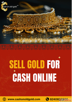 Sell Gold for Cash Online in Kolkata - Cash On Old Gold