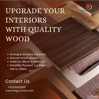 Plywood Supplier Sierra Leone for Quality Construction Needs