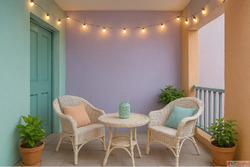 Pastel Balcony Colour Combinations Modern Interior Paints In...
