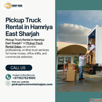 Pickup Truck Rental in Hamriya East Sharjah Call Us at 971 5...