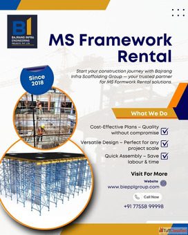 MS Framework Rental Services for Building Slab and Construction Work