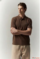 Brown Duracool Polo Cool Style Meets Everyday Performance