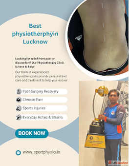 Physiotherapy in Lucknow - Trusted Experts for Back Knee Sports Injuries