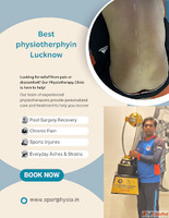 Physiotherapy in Lucknow - Trusted Experts for Back Knee Spo...