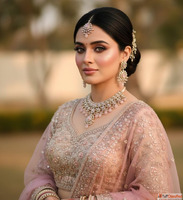 Gorgeous bridal glam created by the best makeup artist in Ud...