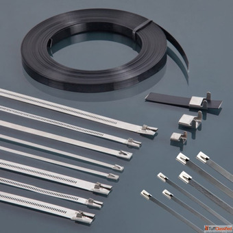 Industrial Stainless Cable Ties for Corrosion-Resistant Fastening Novoflex