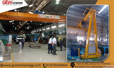 Top Industrial EOT Cranes Manufacturer - GEW CRANES