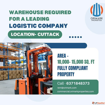 Warehouse for Rent in Bhubaneswar
