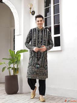 Buy Kurta for Men Online - Premium Ethnic Wear Collection Online Sanwara