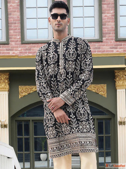 Buy Kurta for Men Online - Premium Ethnic Wear Collection Online Sanwara