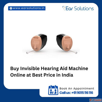 Buy Invisible Hearing Aid Machine Online at Best Price in India