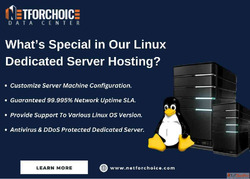Experience the Power of the Best Linux Dedicated Server Host...
