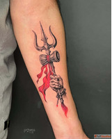 Trisul Tattoo Realistic Delicate Tattoos Custom Tattoo Desig...