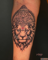 Lord Narasimha Spirituality Inspired Tattoos Top Tattoo Arti...