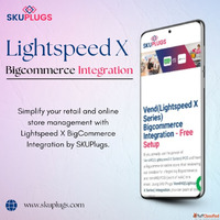Lightspeed X Vendhq Bigcommerce Integration by SKUPlugs
