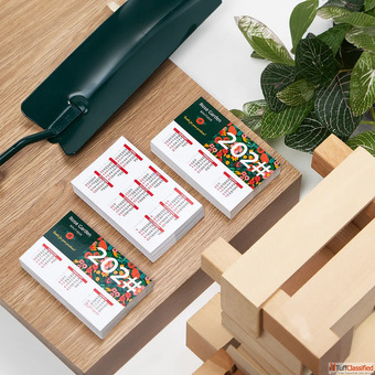 Custom Pocket Calendar