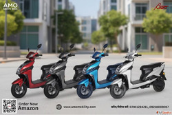 Electric Scooter AMO Single Light Lead Acid Low Speed 25kmph...