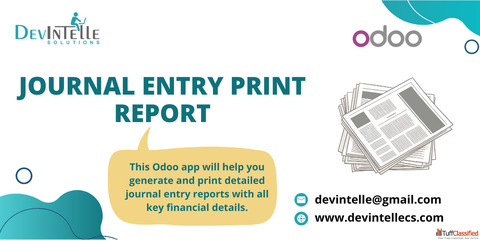 Journal Entry Print Report in Odoo
