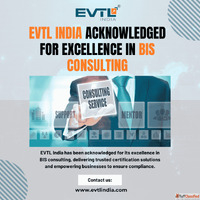 EVTL India Recognized for Outstanding BIS Consulting Service...