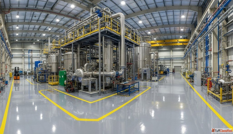 Industrial Flooring with Acid and Chemical Resistance