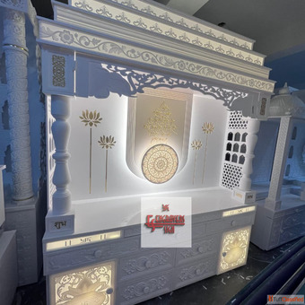 Best Corian Temple Manufacturer in Punjabi Bagh