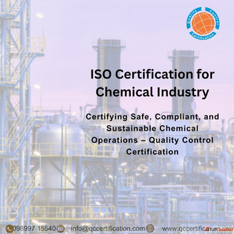 ISO Certification for Chemical Industry Quality Control Certification