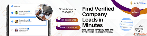 Supercharge Your Sales with a Verified Business Contact Finder Tool Credhive