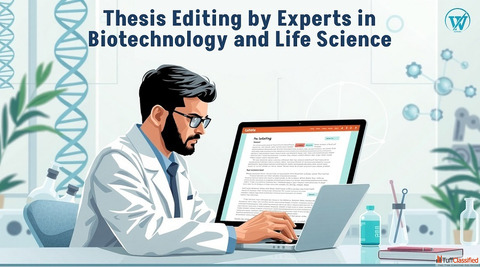 Thesis Editing by Experts in Biotechnology and Life Science