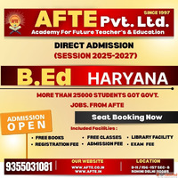 B Ed Admission in Haryana