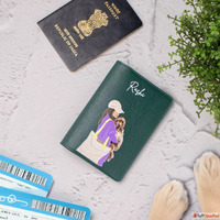 Elegant Passport Holder for Women Who Love to Travel in Styl...