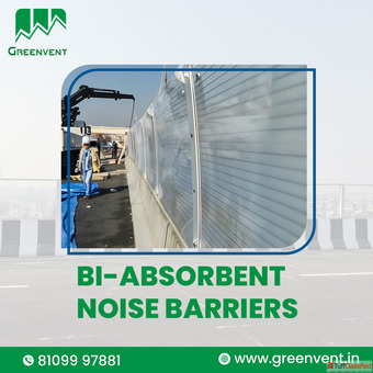 Premium Bi-Absorbent Noise Barriers for Effective Sound Control
