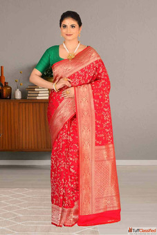 Effortless Glamour with Designer Chiffon Sarees