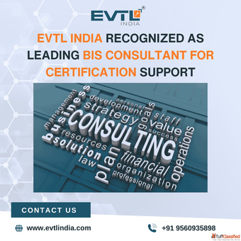 EVTL India Recognized as Top BIS Consultant for Certification