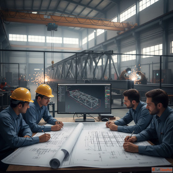 High-Precision Steel Shop Drawings and Detailing Services for Efficient Fabrication