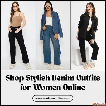 Shop Stylish Denim Outfits for Women Online