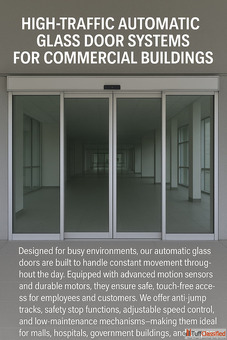 Affordable Automatic Glass Door Solutions for Commercial Spaces