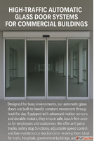 Affordable Automatic Glass Door Solutions for Commercial Spa...