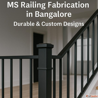MS Railing Fabrication in Bangalore - Durable Custom Designs