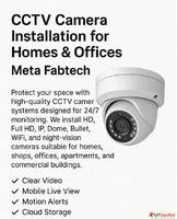 CCTV Camera Installation for Homes Offices - Meta Fabtech