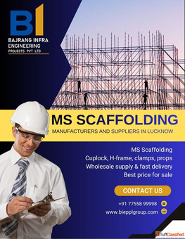 MS Scaffolding Manufacturers and Suppliers in Lucknow