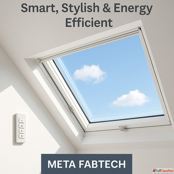 Automated Skylight Systems - Smart Stylish Energy Efficient Meta Fabtech