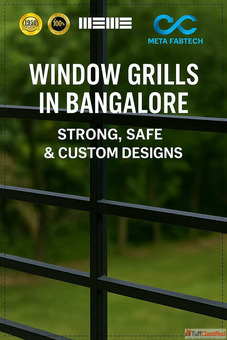 Window Grills in Bangalore - Strong Safe Custom Designs