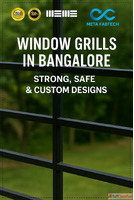Window Grills in Bangalore - Strong Safe Custom Designs